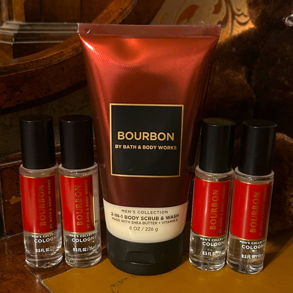 Bath & Body Works Men's Bourbon Cologne Collection